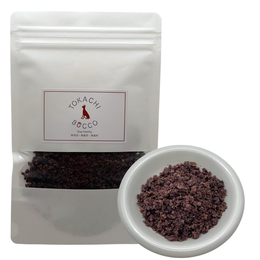 【犬猫用】エゾ鹿肉 低温乾燥ごちそうフレーク 50g 手作り天然無添加