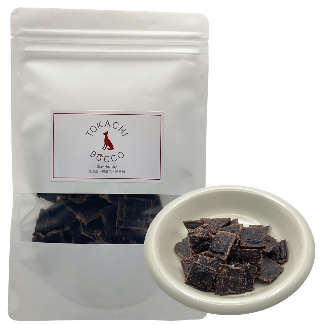 犬猫用】 エゾ鹿肉 贅沢肉厚ミンチジャーキー 50g 手作り天然無添加