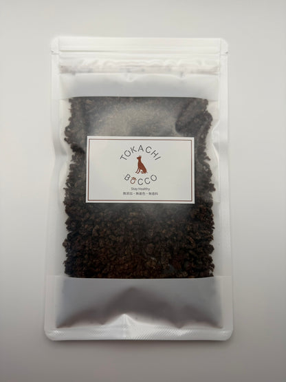 【数量限定／お得な大容量】 エゾ鹿肉 低温乾燥ごちそうフレーク 100g 手作り天然無添加