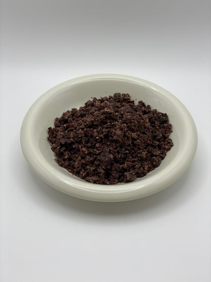 【数量限定／お得な大容量】 エゾ鹿肉 低温乾燥ごちそうフレーク 100g 手作り天然無添加